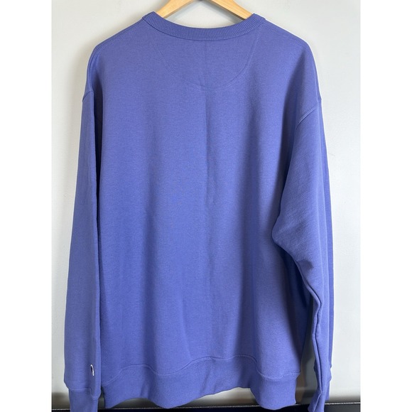 Champion Powerblend Fleece Long Sleeve Winged Foot Sweatshirt Men's XL NWT Blue - Picture 2 of 8